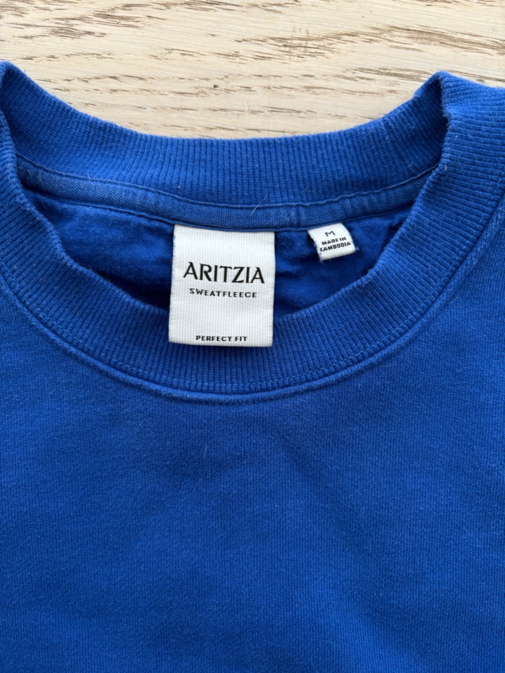 Aritzia Jazz blue Crewneck - Picture 3 of 3